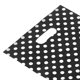 thumbnail image 3 of 100 unids bolsas de regalo 10,6x7.9in negro puntos blancos LDPE material reutilizable bolsas de regalos para boutiques minoristas ferias comerciales hogar, 3 of 8