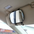 thumbnail image 4 of Sun Visor Mirror, Car Visor Vanity Mirror with Straps Universal for Various Cars Trucks Automobile, 4 of 8