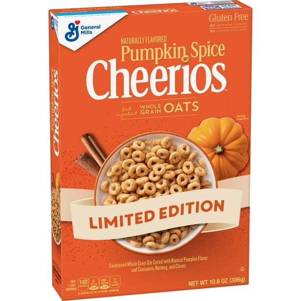 Pumpkin Spice Cheerios Cereal