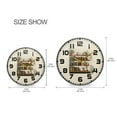 thumbnail image 5 of Yayeee Wall Clock for Living Room 11.9 inch Battery Operated Round with Holder, Shelf Plants, 5 of 7