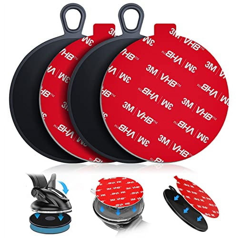 YuCool 3M VHB Double Sided Sticky Adhesive Pads,Electrostatic Sticker For Mounting Dash Cam,Car