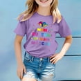 thumbnail image 2 of WEIYLL Children's Carnival Colour Printed Round Neck Short Sleeved T Shirt for 1-2 Years, 2 of 4