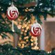 thumbnail image 5 of Adorno Navideño Colgante para Árbol de Navidad | Decoración Navideña Roja de Plástico con Gancho | 12 X 8 X 4 Cm para Ventanas y Árboles, Ideal para Ambientes de Temporada, 5 of 6