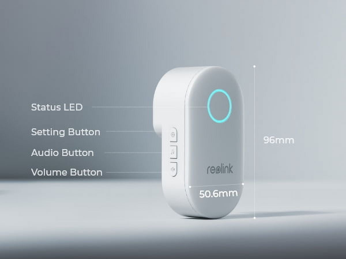 Reolink Chime for Video Doorbell,Plug-in Solution,Remote Control,Adjustable Ringtones,Volumes,Lights