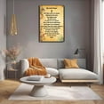 thumbnail image 4 of The Lord's Prayer Print, Our Father Prayer Scripture Art, Vintage Faith-Based Gift for Christian Home Office Church, 4 of 5