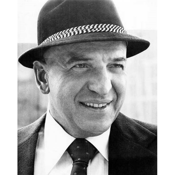 Telly Savalas in his classic black hat smiling as Kojak 24x30 inch