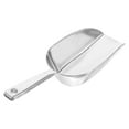 thumbnail image 3 of Troglfold Food Scoops Aluminum Alloy Flat Bottom Tea Shop Metal Scoop,9.65"X3.54"X1.81", 3 of 10