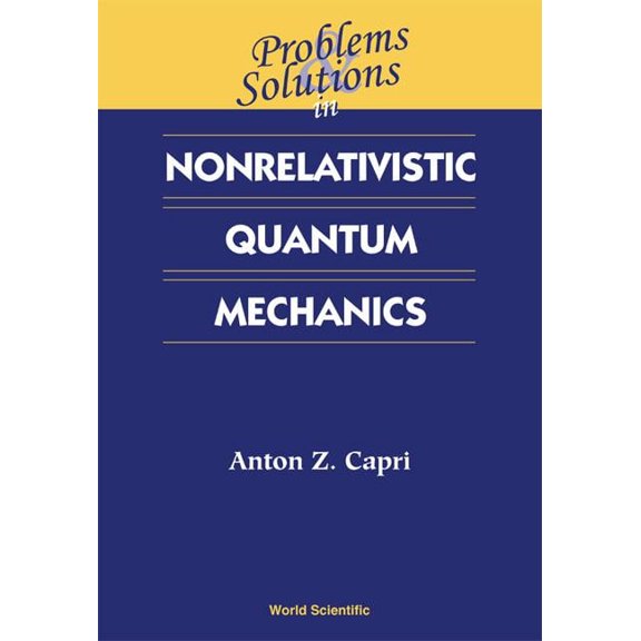 Prob & Soln in Nonrelat Quant Mechanics, (Paperback)