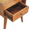 thumbnail image 6 of Lesuto Chestnut Collective Nightstand - Nordic Style, brass, 6 of 11