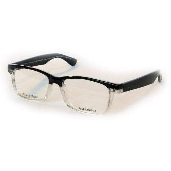Ballisimo 6000 Unisex Eyeglasses Black Crystal