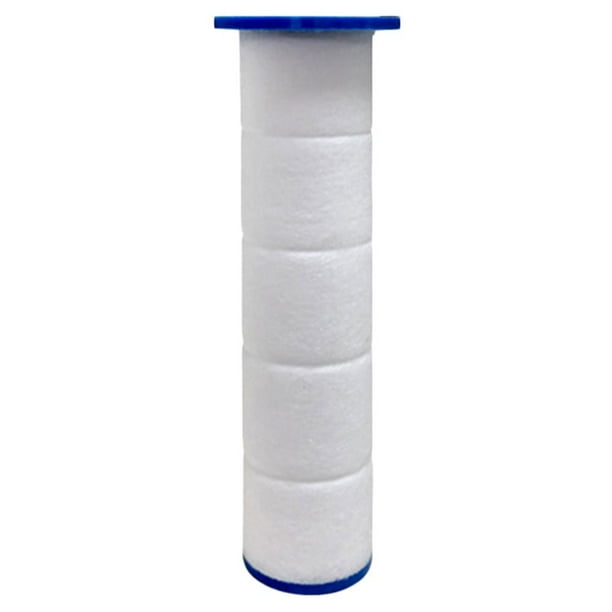 Cartucho de filtro de algodón de 7,5 cm, cabezal de ducha de repuesto, filtro para baño doméstico