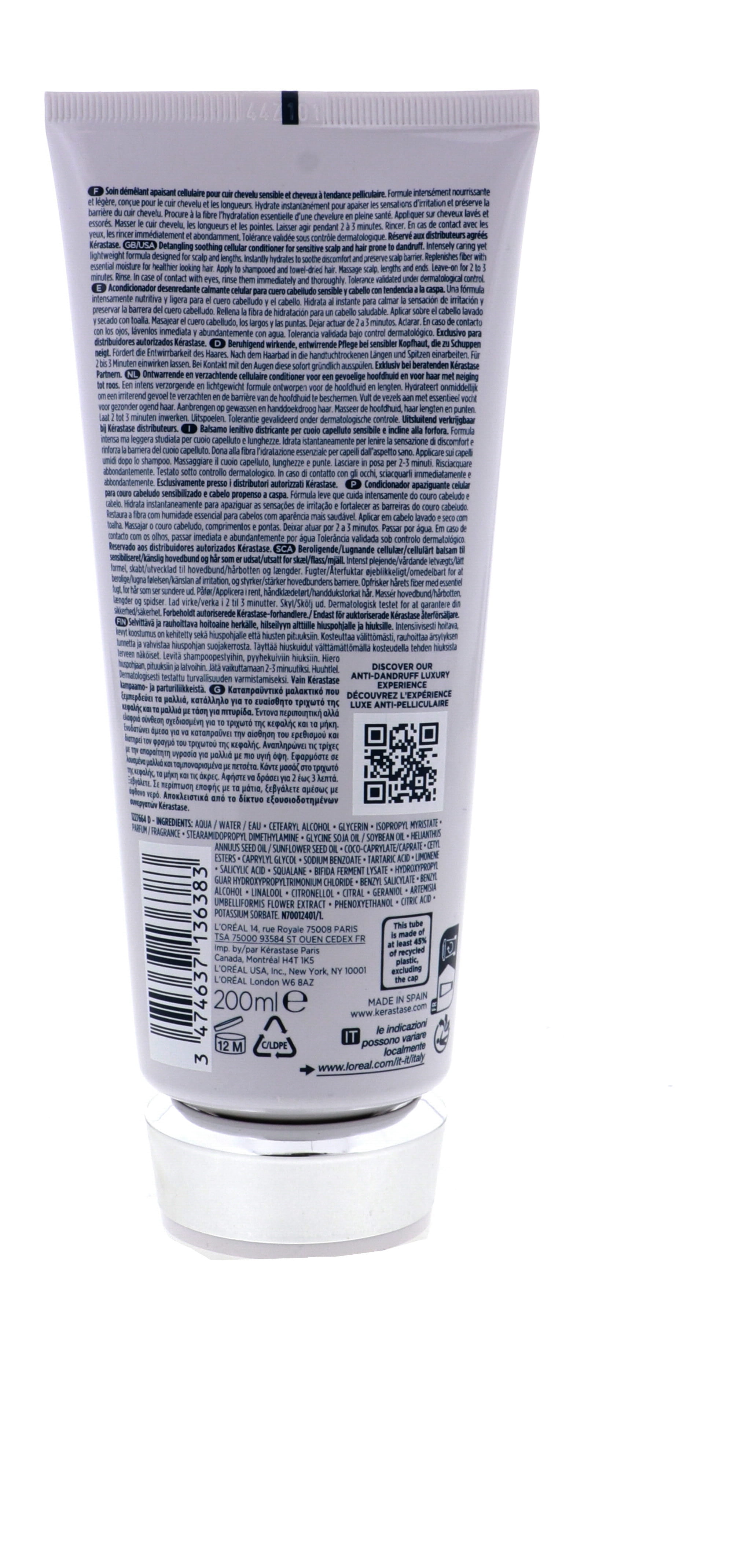 Kerastase Symbiose Fondant Apaisant Essentiel Hydrating , 6.6 oz Conditioner