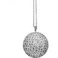 thumbnail image 1 of Bling Car Decor Bola de cristal para espejo retrovisor de coche, adorno colgante de diamantes de imitación, accesorios de coche para mujeres, adorno de bola de cristal para atrapar el sol JM, 1 of 5