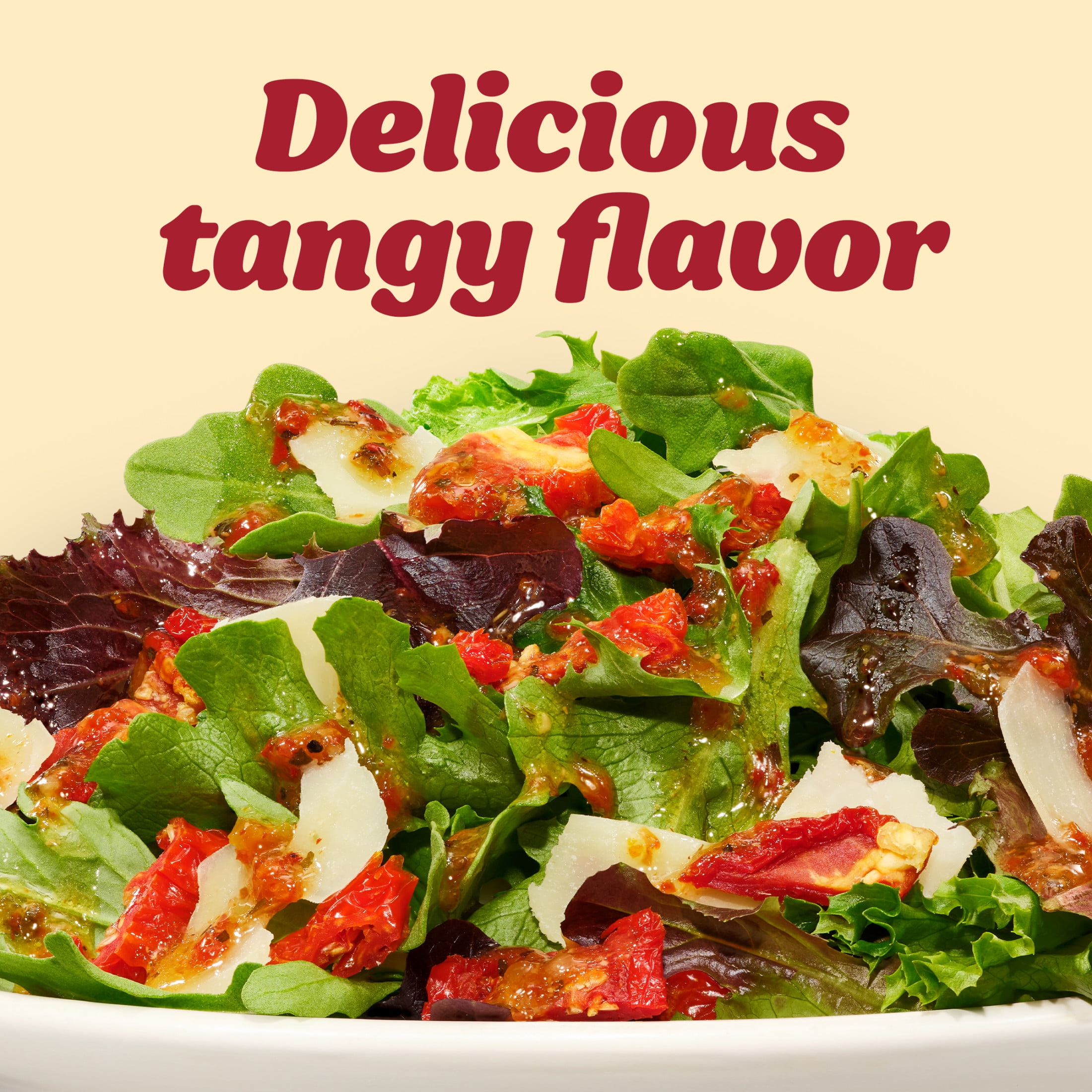 (6 pack) Kraft Sun Dried Tomato Vinaigrette, 16 fl oz Bottle
