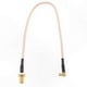 thumbnail image 1 of RF Adapter Cable, Male to Female Low Loss Pigtail Connector, 21cm Length RG316 Coaxial Cable, 1 of 5