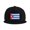 Black, variant on Snapback Hat Cuban Flag Adjustable Flat Bill Brim Hat for Men Women Casual Wear Pink