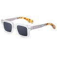 thumbnail image 1 of Gafas de sol cuadradas retro para hombre, gafas de sol minimalistas resistentes a los rayos UV para mujer, 1 of 6