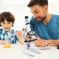 thumbnail image 5 of Kids Microscope Kit - Anpro Microscope for Kids 400X-24000X, Microscope with Slides Kit, Biological Professional Microscope for School Laboratory Home Education Gift for Boys & Girls Age 6+, 5 of 7