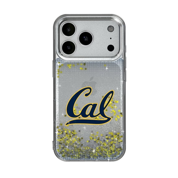 Cal Bears Linen Logo iPhone Glitter Case