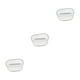 thumbnail image 4 of Inteprter 16 unids/set base de silla ovalada cubierta de goma de tendón de vaca protección transparente de moda 16*34mm Type1 NO1, 4 of 6