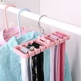 thumbnail image 4 of Belt Rack Multipurpose Plastic Belt Organizer Belt Holder Closet Tie Rack, 4 of 10