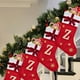 thumbnail image 4 of Knitted Hosiery Wool Hosiery Embroidered Letter Children's Candy Gift Bag Christmas Stocking Gift Bag, 4 of 5