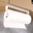 thumbnail image 1 of FT Hita Toallero de Papel Debajo Del Gabinete, Soporte de Pared de Acero Inoxidable, Soporte para Rollo de Papel Adhesivo para Cocina y Baño, Inoxidable, Fácil de Desgarrar, 1 of 5