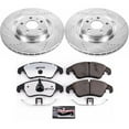 thumbnail image 3 of PowerStop Front Z26 Street Warrior Carbon-Fiber Ceramic Brake Pad and Drilled and Slotted Rotor Kit Fits: AUDI Select Models K6154-26, 3 of 9