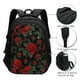 thumbnail image 3 of Balery Roses Mochila con carga USB para hombre y mujer - Mochila impermeable y antirrobo para laptop con puerto USB para viajes, trabajo, 3 of 7