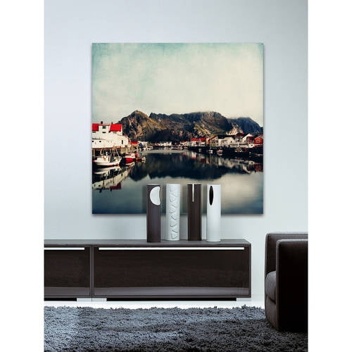 Marmont Hill "Mountain Living" by Ingrid Beddoes Painting Print on Wrapped Canvas