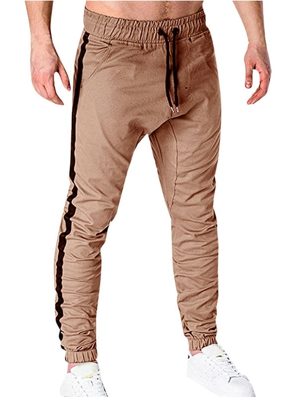 elastic cargo pants mens