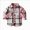 Y14-Pink, variant on Boys Long Sleeved Jacket Fashionable And Thin Plaid Long Sleeved Casual Jacket,Plaid Jacket Boys 6-12 Months