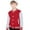 Red, variant on WOYY Big Boys Casual Bomber Jacket Patchwork Color Button Outerwear Baseball Coat