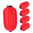 thumbnail image 4 of GOOHOCHY 5 Pcs Lanternes du Nouvel An Lanterne Rouge pour Décorations Intérieures de Festival, 4 of 6