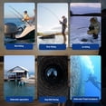 thumbnail image 4 of Cámara De Pesca Submarina, Cable De 164 Pies, Capó De Tres Lados, Cámara De Pesca Submarina De 4,3 Pulgadas, Resistente Al Agua Para Acuicultura, 4 of 7