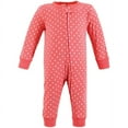 thumbnail image 4 of Hudson Baby Infant Girl Cotton Sleep and Play, Floral, 0-3 Months, 4 of 4
