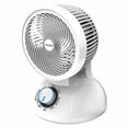 thumbnail image 2 of Brentwood F-650MW 6 Inch 3 Speed Oscillating Circulator Desktop Fan, White, 2 of 3