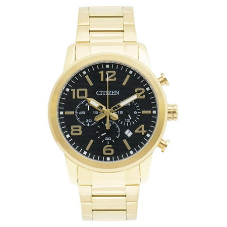 Citizen Men's Chronograph AN8052-55E Gold Stainless-Steel Quartz Fashion Watch
