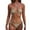 Khaki, variant on Summer Swimsuits,Women Halter Mini Bikini Sets Two Piece Micro Thong Swimwear Tie Side Bottom Swimsuit Lingerie