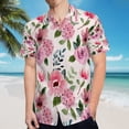 thumbnail image 5 of High Quality Hawaiian Shirts for Men Short Sleeve Aloha Beach Shirt Floral Summer Casual Button Down Shirts Blouses 4JDO5G, 5 of 7