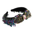 thumbnail image 1 of Diadema con diamantes de imitación, diadema ancha, banda para la cabeza para jinwen Diadema de diamantes de imitación, 1 of 7