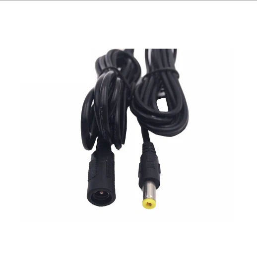 KLYNE- 2M Cctv Dc Power 5.5Mm X 2.1Mm Female To Male Plug Cable Adapter Extension Cord