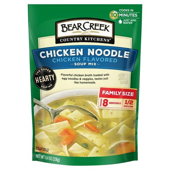 Bear Creek Soup Mix, Chicken Noodle, 8.4 Ounce ( Pack of 2 )