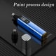thumbnail image 4 of Electric Nose Hair Trimmer | Multi-Function Facial Hair Clipper | Washable Water-Resistant Blade | Digital Display | Compact Portable Design | 13.2x2.5cm | Black Blue Gray Silver | 1pc, 4 of 9