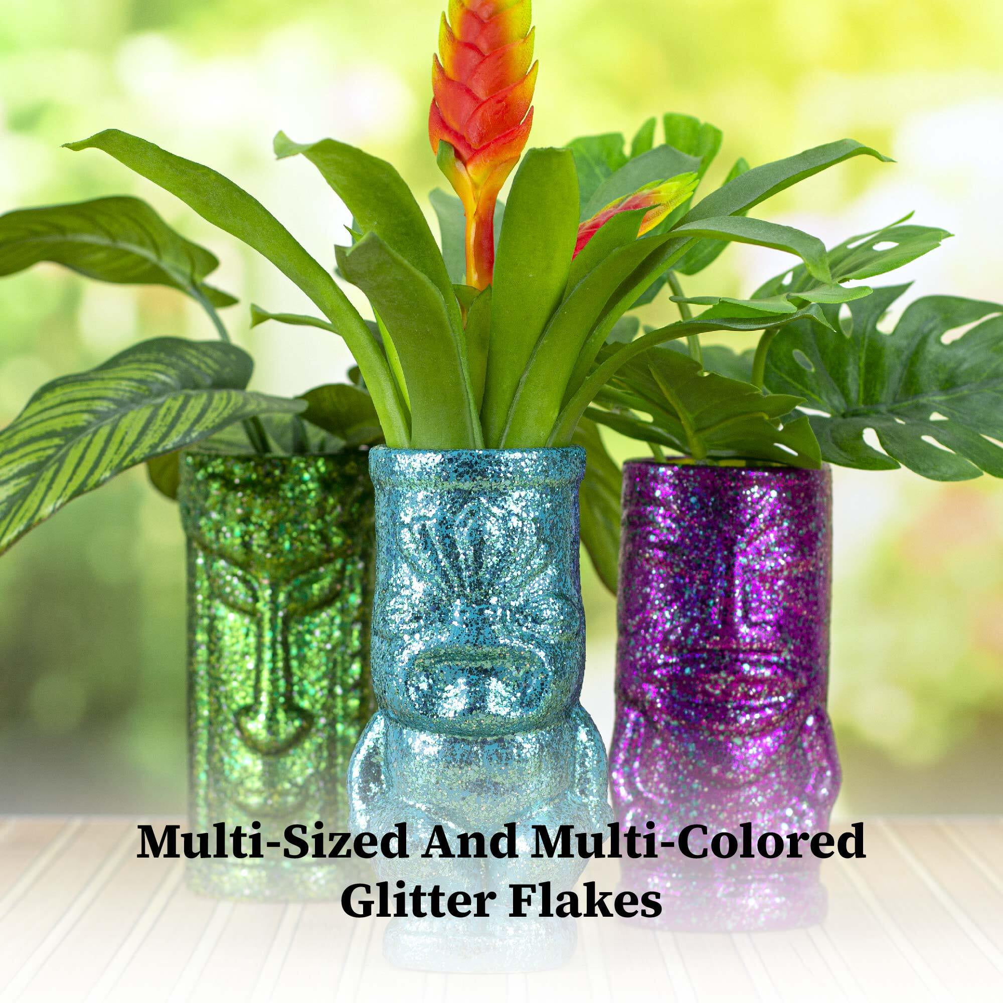 DecoArt Galaxy Glitter Bright Colors, 9 High-Sparkle Shades, 2 fl oz Bottles