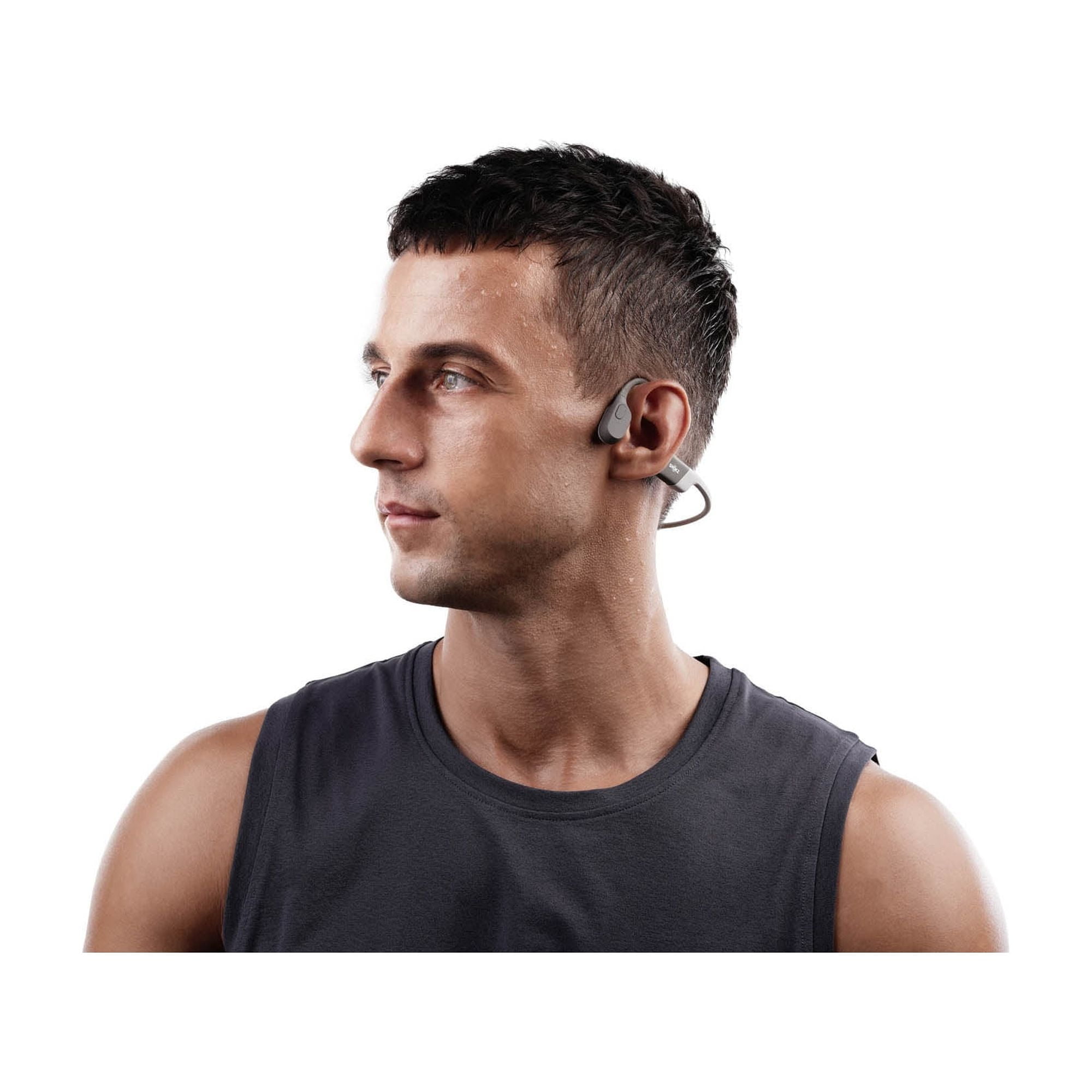Shokz - OpenRun, CASQUE DE SPORT A CONDUCTION OSSEUSE, greis