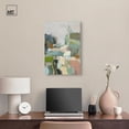 thumbnail image 3 of Aqua Green Genesis Canvas Print Green Wall Decor by Art Remedy, Gallery Wrapped, 16 x 24, 3 of 7