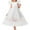 White, variant on Huowey 2025 New Children's Dress Middle and Big Children's Lace Wedding Dress Long Mesh Tutu Skirt Princess Dress