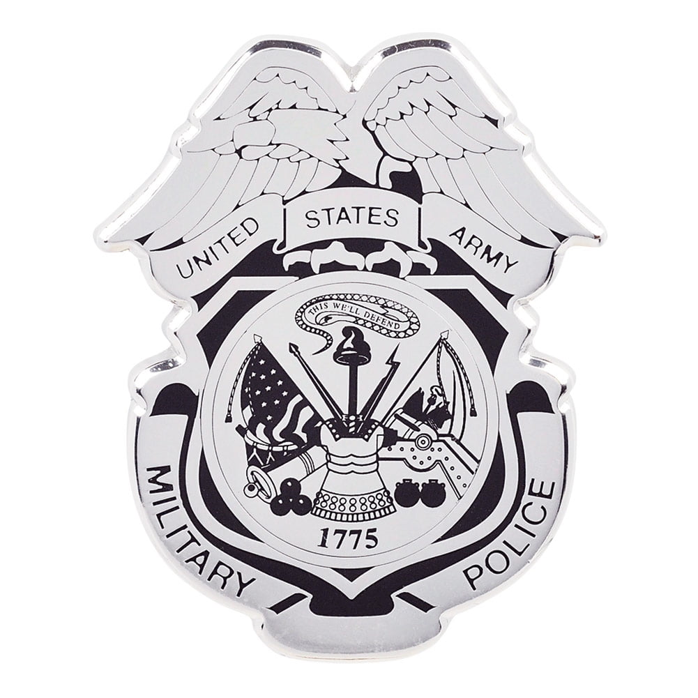 US Army Basic Combat Action Emblem Design Aluminum License Plate Military Sign 