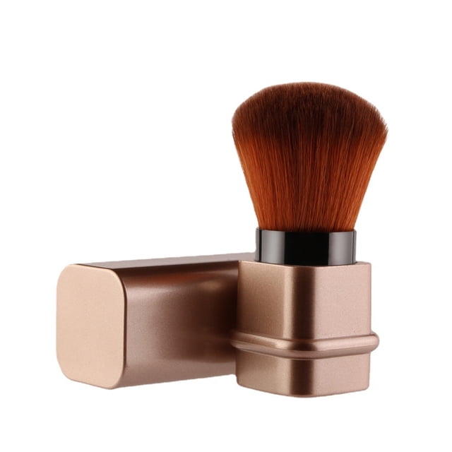 Brocha de maquillaje YONGSHENG Kabuki Retráctil Para Polvos y Colorete
